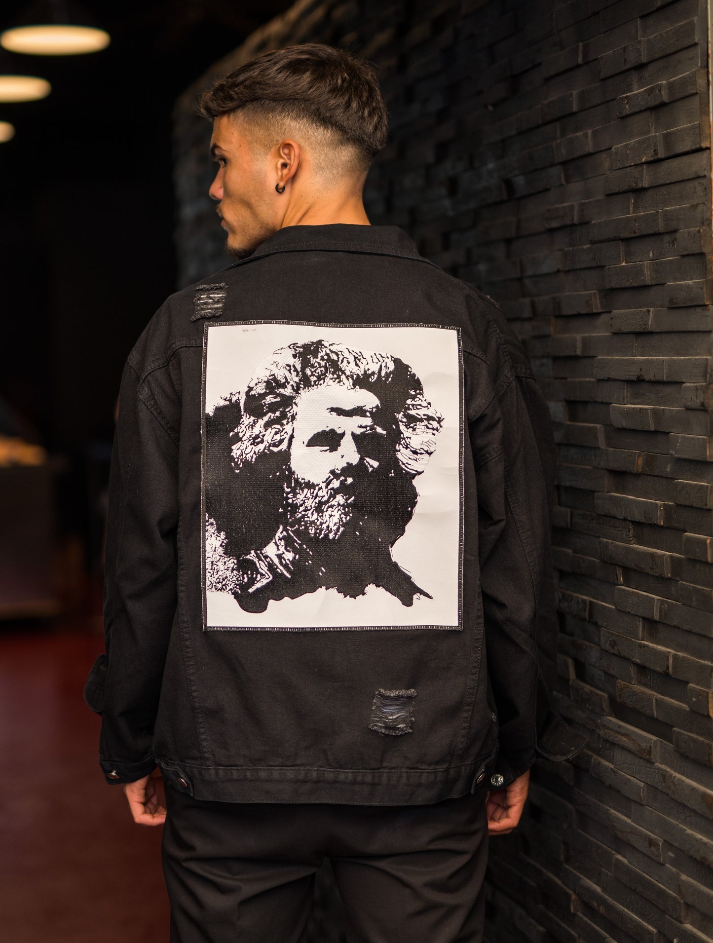 Adem Jashari Jeans Jacket Men