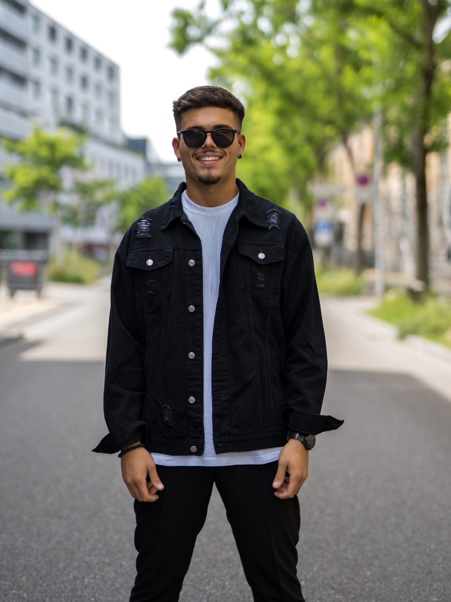 Adem Jashari Jeans Jacket Men