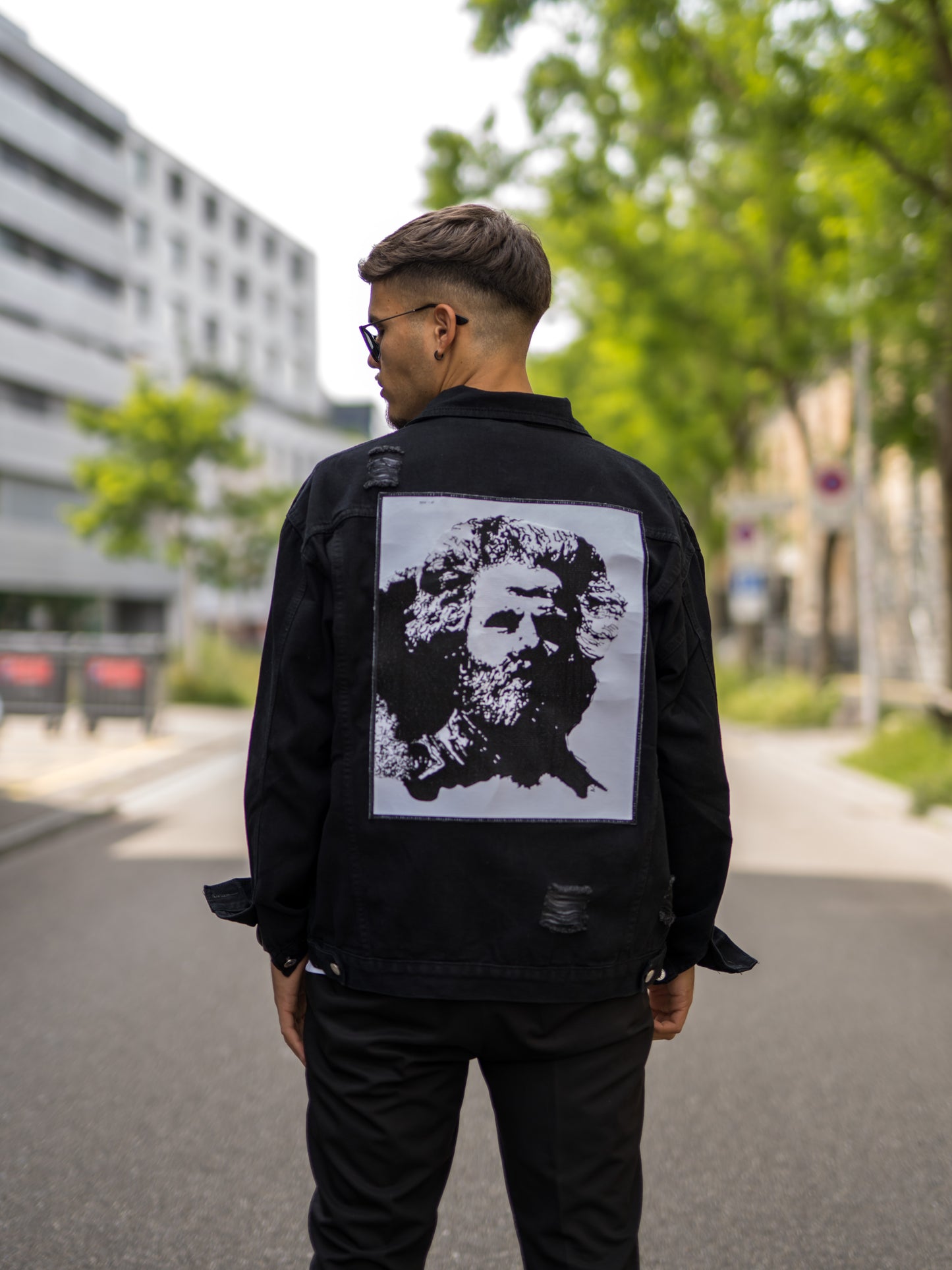 Adem Jashari Jeans Jacket Men
